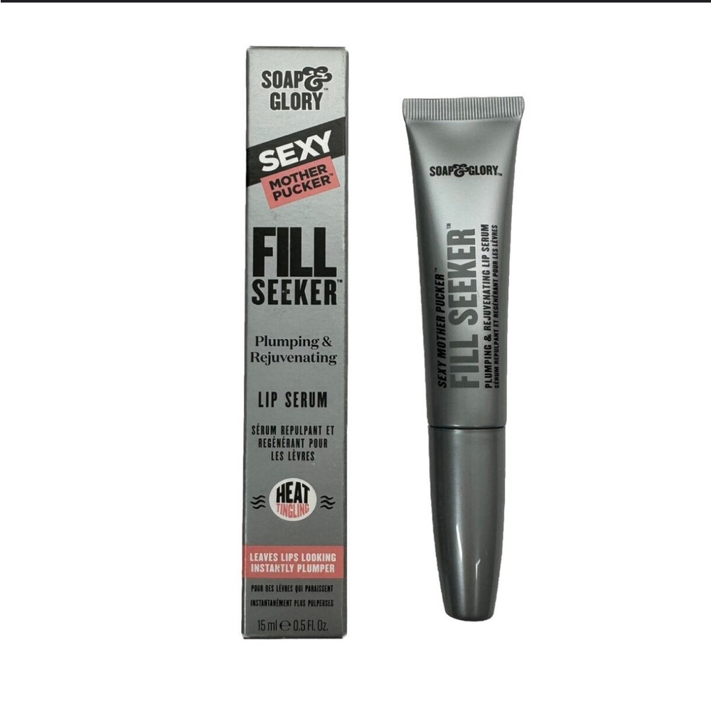 Soap & Glory Sexy Mother Pucker Fill Seeker Plumping&Rejuvenating Lip Serum NEW